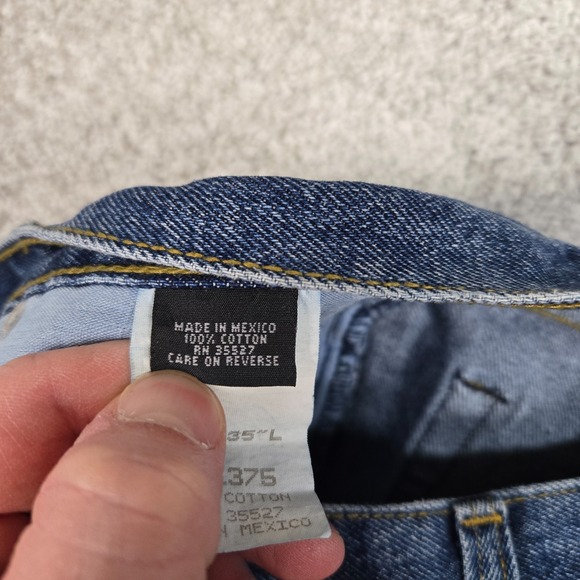 Vintage Marithe Francois Girbaud Blue Jeans mens 34x35 straight fit - Picture 5 of 15